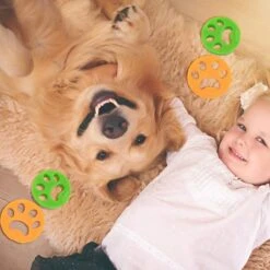Merkloos Huisdierhaar Verwijderaar – Haarverwijderaar Voor Huisdieren- Pluizenverwijderaar - Furzapper - Kattenhaar Verwijderaar - Voor In De Wasmachine En Droger - 2 Stuks In 1 Verpakking - Kleur: Groen & Oranje -Hondenartikelen Serie Winkel 1200x1200 1016
