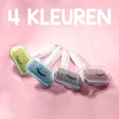 Lubadoo® - Kattenborstel - Hondenborstel - Kattenkam - Kattenhaar - Hondenhaar - Huisdierhaar Verwijderaar - Haarverwijderaar Voor Huisdieren - Langharig - Kortharig - Roze -Hondenartikelen Serie Winkel 1200x1200 1110