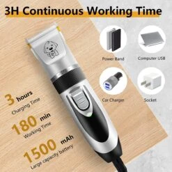 Merkloos Hondentondeuse, Hundeschermaschine / Dog Clippers - Dierenhaartrimmer, Hondentondeuse Kit Hond Verzorging 15 Merkloos Hondentondeuse, Hundeschermaschine / Dog Clippers - Dierenhaartrimmer, Hondentondeuse Kit Hond Verzorging -Hondenartikelen Serie Winkel 1200x1200 1119