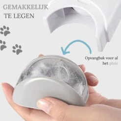 Pet Lovers - Huisdierhaar Verwijderaar - Dierenhaar Verwijderaar - Pluizenborstel - Kledingborstel - Haarverwijderaar - Ontpluizer - Honden En Kattenhaar Verwijderaar - + GRATIS Draagbare Haarverwijderaar -Hondenartikelen Serie Winkel 1200x1200 1208