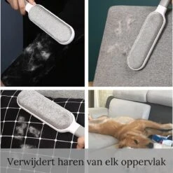 Pet Lovers - Huisdierhaar Verwijderaar - Dierenhaar Verwijderaar - Pluizenborstel - Kledingborstel - Haarverwijderaar - Ontpluizer - Honden En Kattenhaar Verwijderaar - + GRATIS Draagbare Haarverwijderaar -Hondenartikelen Serie Winkel 1200x1200 1210