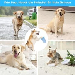 Merkloos Hondenpoot Reiniger - Hondenborstel - Borstel Hond / Kat - Hondenpoten Reiniger - Huisdier Poot Wassen - Borstel - Hondenverzorging - Verzorging Hond - Honden Wassen - Schoonmaak Borstel - Kattenborstel -Hondenartikelen Serie Winkel 1200x1200 1218