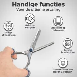VoordeelShop 7-Delige Huisdier Knipset Met Etui - Trimmen Hond - Honden Schaar - Effileerschaar Hond - Huisdier Trimmer - Huisdier Knippen - Knipschaar Haar - Haar Schaar - Kapper - Kapperset - Scharenset -Hondenartikelen Serie Winkel 1200x1200 1229