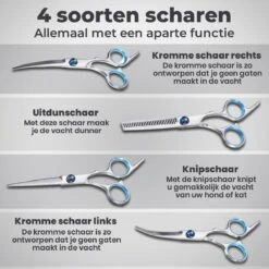 VoordeelShop 7-Delige Huisdier Knipset Met Etui - Trimmen Hond - Honden Schaar - Effileerschaar Hond - Huisdier Trimmer - Huisdier Knippen - Knipschaar Haar - Haar Schaar - Kapper - Kapperset - Scharenset -Hondenartikelen Serie Winkel 1200x1200 1231