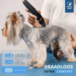 YE™ Professionele Dieren/honden Tondeuse Set Extra Krachtig - Honden Trimmer - Lang Of Kortharige Huisdieren Katten & Honden - Draadloos - Weinig Geluid -Hondenartikelen Serie Winkel 1200x1200 1264
