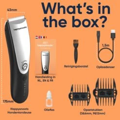 Happysnoots Hondentondeuse Draadloos Voor Dikke Vacht - Tondeuse Hond & Kat - Hondentrimmer - Professioneel Dieren Tondeuse -Hondenartikelen Serie Winkel 1200x1200 1280