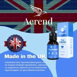 Aerend - Kalmerende Druppels Voor Honden - Zanipro® 30ml - Ontspanning En Antistress Middel Om Gedragsproblemen Te Verlichten - 100% Natuurlijk Uit Het Verenigd Koninkrijk - Met Ashwagandha & Valeriaan - No-stress - Voor Thuis En Onderweg -Hondenartikelen Serie Winkel 1200x1200 13