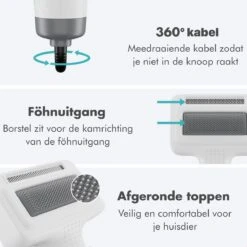 BURCH PetCare Ace - Waterblazer Voor Honden - Handzame Hondenföhn - RVS Borstel - 500W 22 BURCH PetCare Ace - Waterblazer Voor Honden - Handzame Hondenföhn - RVS Borstel - 500W -Hondenartikelen Serie Winkel 1200x1200 1322