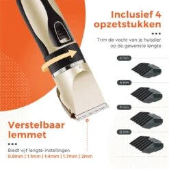 PetGoods Hondentondeuse - 10 Delige Set - Katten & Honden - Draadloos - Low Noise - Incl. Schaar, Nagelknipper, Vijl & Kam 18 PetGoods Hondentondeuse - 10 Delige Set - Katten & Honden - Draadloos - Low Noise - Incl. Schaar, Nagelknipper, Vijl & Kam -Hondenartikelen Serie Winkel 1200x1200 1399