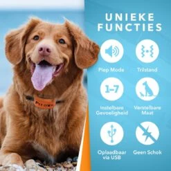 PET DOG® | Anti Blafband Voor Honden | 3 T/m 60 Kg | Oplaadbaar | Anti Blaf Band | Trainingsband | Vibratie En Geluid | Diervriendelijk | Shock Aan/uit Instelbaar -Hondenartikelen Serie Winkel 1200x1200 1428