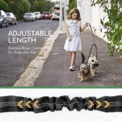 Nobleza Splitter Hondenriem - Dubbel Aanlijnriem Voor Honden - Splitter Verstelbaar - Zwart -Hondenartikelen Serie Winkel 1200x1200 1434