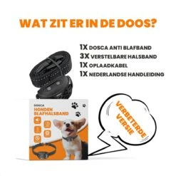 DOSCA® Anti Blafband - Anti Blaf Apparaat - Blafband Voor Honden - Zonder Schok En Diervriendelijk -Hondenartikelen Serie Winkel 1200x1200 1536