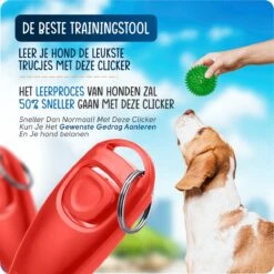 VEDIC® - Luxe Clicker Met Fluit - Clickertraining - Rood - Bevestigingsring - Fluit - Hondentraining 10 VEDIC® - Luxe Clicker Met Fluit - Clickertraining - Rood - Bevestigingsring - Fluit - Hondentraining -Hondenartikelen Serie Winkel 1200x1200 1548