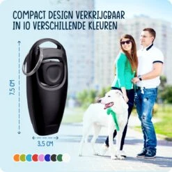 VEDIC® - Luxe Clicker Met Fluit - Clickertraining Voor Honden - Zwart - Bevestigingsring - Fluit - Hondentraining -Hondenartikelen Serie Winkel 1200x1200 1587