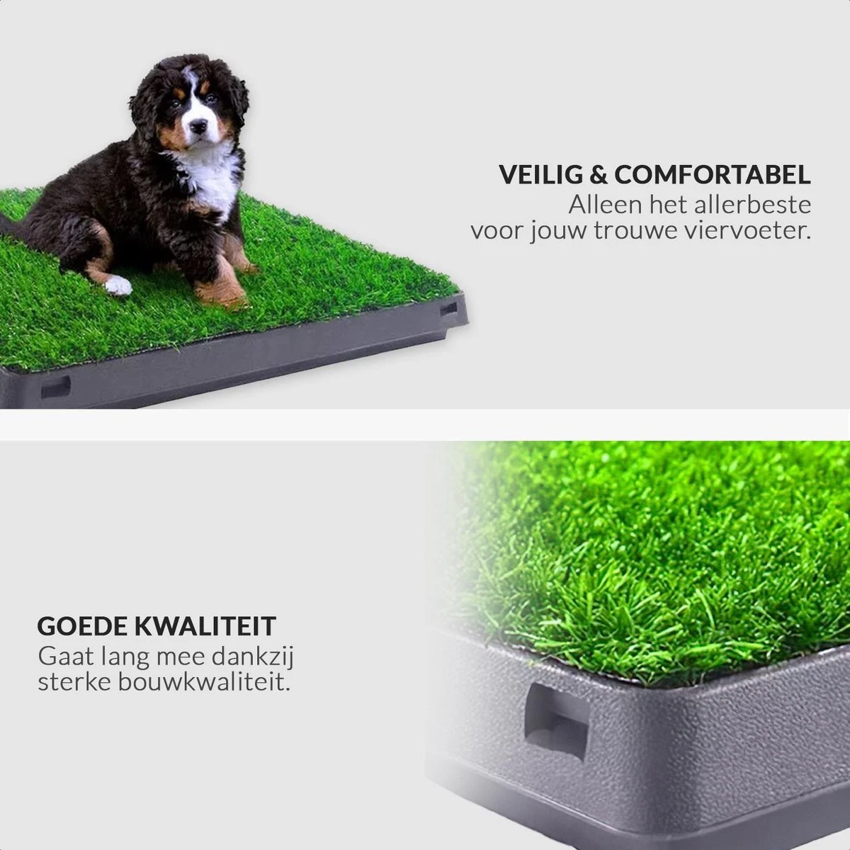 Merkloos Hondentoilet Kunstgras Met Bak - Indoor Dierentoilet - Uitneembare Opvangbak - Puppy Training Pets - Outdoor/Balkon/Tuin/Indoor Toilet - 50x64 Cm 10 Merkloos Hondentoilet Kunstgras Met Bak - Indoor Dierentoilet - Uitneembare Opvangbak - Puppy Training Pets - Outdoor/Balkon/Tuin/Indoor Toilet - 50x64 Cm - Afbeelding 8