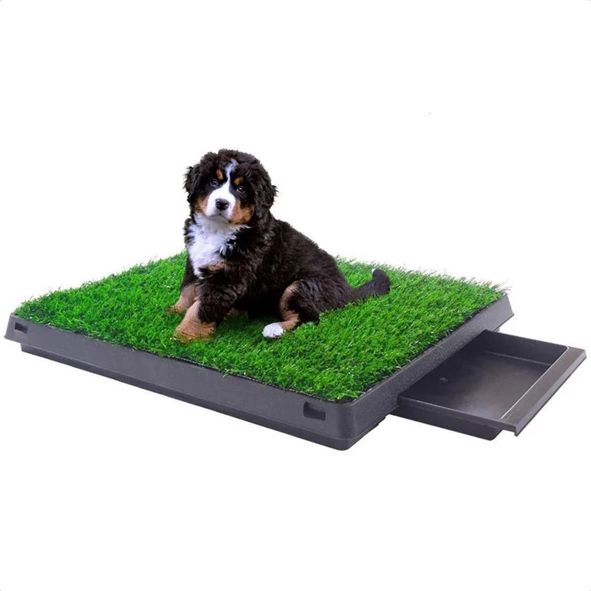 Merkloos Hondentoilet Kunstgras Met Bak - Indoor Dierentoilet - Uitneembare Opvangbak - Puppy Training Pets - Outdoor/Balkon/Tuin/Indoor Toilet - 50x64 Cm 11 Merkloos Hondentoilet Kunstgras Met Bak - Indoor Dierentoilet - Uitneembare Opvangbak - Puppy Training Pets - Outdoor/Balkon/Tuin/Indoor Toilet - 50x64 Cm - Afbeelding 9