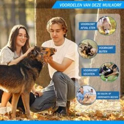 Sharon-B Muilkorf Hond - Camo Bruin - Maat M - Snuitomtrek 26 Tot 30 Cm - Voor Middelgrote Honden -Hondenartikelen Serie Winkel 1200x1200 1598