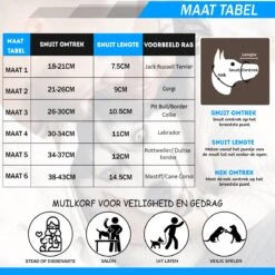 Sharon-B Muilkorf Hond - Camo Bruin - Maat M - Snuitomtrek 26 Tot 30 Cm - Voor Middelgrote Honden -Hondenartikelen Serie Winkel 1200x1200 1600