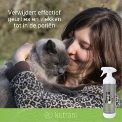 Nutrani Geurverwijderaar, 750 Ml, Natuurlijke Enzymreiniger Als Gebruiksklare Spray Met Biologische Werking, Verwijdert Geurtjes, Urine, Poep En Vlekken Van Honden En Katten -Hondenartikelen Serie Winkel 1200x1200 1663