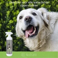 Nutrani Geurverwijderaar, 750 Ml, Natuurlijke Enzymreiniger Als Gebruiksklare Spray Met Biologische Werking, Verwijdert Geurtjes, Urine, Poep En Vlekken Van Honden En Katten -Hondenartikelen Serie Winkel 1200x1200 1667