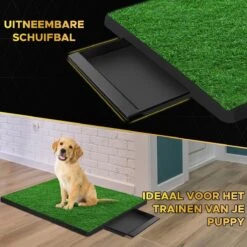 Toivo HondenToilet Kunstgras - Zwart - Geurafstotend - 62 X 49 X 6.6 CM - Honden Wc Outdoor - Zindelijkheidstraining Hond - Puppy Pads - Dierentoilet -Hondenartikelen Serie Winkel 1200x1200 1680