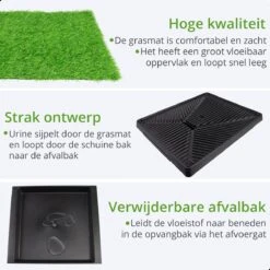 AWEMOZ Hondentoilet Kunstgras - Met 2 Matten En Opvangbak - 64x52x7,5cm - Puppy Pads - Zindelijkheidstraining Hond - Training Pads - Indoor / Outdoor Honden Toilet 14 AWEMOZ Hondentoilet Kunstgras - Met 2 Matten En Opvangbak - 64x52x7,5cm - Puppy Pads - Zindelijkheidstraining Hond - Training Pads - Indoor / Outdoor Honden Toilet -Hondenartikelen Serie Winkel 1200x1200 1695