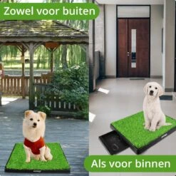 AWEMOZ Hondentoilet Kunstgras - Met 2 Matten En Opvangbak - 64x52x7,5cm - Puppy Pads - Zindelijkheidstraining Hond - Training Pads - Indoor / Outdoor Honden Toilet 17 AWEMOZ Hondentoilet Kunstgras - Met 2 Matten En Opvangbak - 64x52x7,5cm - Puppy Pads - Zindelijkheidstraining Hond - Training Pads - Indoor / Outdoor Honden Toilet -Hondenartikelen Serie Winkel 1200x1200 1698