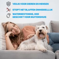Vulpes Pets® Anti Blaf Apparaat Pro - Anti Blafband Voor Alle Honden - Luxe Hondentrainer - Diervriendelijk & Zonder Schok - Inclusief 9V Batterij - Waterbestendig - Ophangbaar - Instelbare Ultrasone Niveauregeling - 4 Standen -Hondenartikelen Serie Winkel 1200x1200 1758