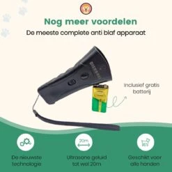 Dierboel Professionele Anti Blaf Apparaat 2022 - Diervriendelijke Ultrasoon Anti Blaf Apparaat - Voor Het Trainen Van Kleine & Grote Honden - Zonder Schok -Hondenartikelen Serie Winkel 1200x1200 1772