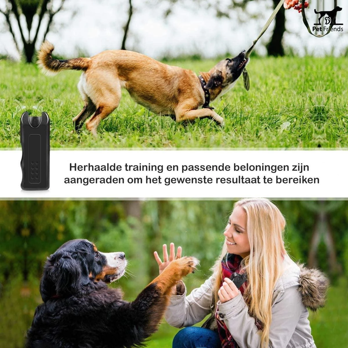PetFriends Diervriendelijk Ultrasoon Anti Blaf Apparaat Voor Honden - Zonder Schok - Anti Blafband Alternatief - Incl. Batterij 7 PetFriends Diervriendelijk Ultrasoon Anti Blaf Apparaat Voor Honden - Zonder Schok - Anti Blafband Alternatief - Incl. Batterij - Afbeelding 5