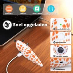 Merkloos LotaHome - Anti Blaf Apparaat - Hondentrainer Voor Binnen En Buiten - Bereik Tot 15 Meter - Diervriendelijk - Zonder Schok - Ultrasone - Voor Alle Honden - Inclusief Clicker -Hondenartikelen Serie Winkel 1200x1200 1784