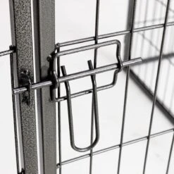 Merkloos Premium Puppyren - 80 Cm Hoog - 640 Cm Omtrek - Hondenren - Hondenhok - Grijs Hamerslag -Hondenartikelen Serie Winkel 1200x1200 1862