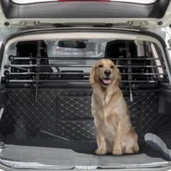 Hondenrek Auto - Hondenrek - Autorek Hond - Bagagerek - Verstelbaar - Staal - Zwart -Hondenartikelen Serie Winkel 1200x1200 1863