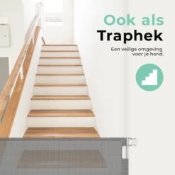 Château Animaux® - Tot 180cm Breed Traphekje Oprolbaar Hond - Stijlvolle Oplossing - Dieren Hek - Honden Hek -Hondenartikelen Serie Winkel 1200x1200 1879