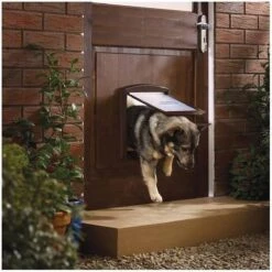 Petsafe 757 Hondenluik - Medium - Zilver/Tranparant -Hondenartikelen Serie Winkel 1200x1200 1887