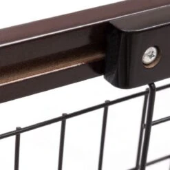 Hondenhek - Traphekje Hond - Traphekje Zonder Boren - Traphekje - BxH 161-97 X 53 Cm - Koffiebruin -Hondenartikelen Serie Winkel 1200x1200 1889