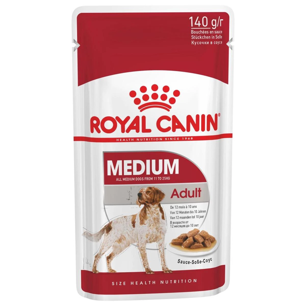 Royal Canin Shn Medium Adult Pouch - Hondenvoer - 10 X 140 G 2 Royal Canin Shn Medium Adult Pouch - Hondenvoer - 10 X 140 G