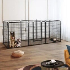 Merkloos Topmast Premium Puppyren - 80 Cm Hoog - 640 Cm Omtrek - Hondenren - Hondenhok - Antraciet 17 Merkloos Topmast Premium Puppyren - 80 Cm Hoog - 640 Cm Omtrek - Hondenren - Hondenhok - Antraciet -Hondenartikelen Serie Winkel 1200x1200 1920