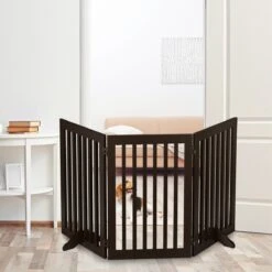 Relaxdays Veiligheidshekje Hout - 92 Cm Hoog - Hondenhek - Inklapbaar - Bruin - 3 Panelen 13 Relaxdays Veiligheidshekje Hout - 92 Cm Hoog - Hondenhek - Inklapbaar - Bruin - 3 Panelen -Hondenartikelen Serie Winkel 1200x1200 1935