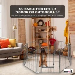 MaxxPet Puppyren - Hondenbench - Hondenren- Puppyren Met 8 Kennelpanelen - Staal -80 X 80 Cm Ø 210 Cm 13 MaxxPet Puppyren - Hondenbench - Hondenren- Puppyren Met 8 Kennelpanelen - Staal -80 X 80 Cm Ø 210 Cm -Hondenartikelen Serie Winkel 1200x1200 1964