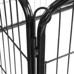 Hoppa! Hondenhekje - Puppyren - 160x160 Cm - 8 Delen Van 80 X 60 Cm - Vierkant, Rechthoek Of Achthoek Naar Keuze - Zwart -Hondenartikelen Serie Winkel 1200x1200 1970