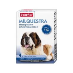 Beaphar Milquestra Kleine Hond/Puppy - Ontwormingsmiddel - 2 Tabletten -Hondenartikelen Serie Winkel 1200x1200 2119