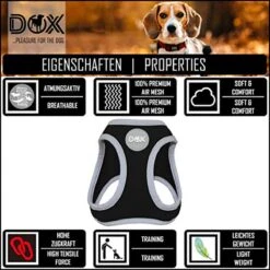 DDOXX Borstharnas Air Mesh, Step-In, Reflecterend | Vele Kleuren | Voor Kleine, Middelgrote En Middelgrote Honden | Hondenharnas Hond Kat Puppy | Kattenharnas Puppy Harnas | Zwart, M 22 DDOXX Borstharnas Air Mesh, Step-In, Reflecterend | Vele Kleuren | Voor Kleine, Middelgrote En Middelgrote Honden | Hondenharnas Hond Kat Puppy | Kattenharnas Puppy Harnas | Zwart, M -Hondenartikelen Serie Winkel 1200x1200 2150