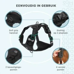 Hondentuigje - Anti-Trek Tuig - Hondenharnas - Y Tuig Hond - Reflecterend - Zwart - Maat L 11 Hondentuigje - Anti-Trek Tuig - Hondenharnas - Y Tuig Hond - Reflecterend - Zwart - Maat L -Hondenartikelen Serie Winkel 1200x1200 2158