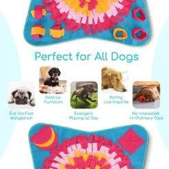 Nobleza Snuffelmat - Speelmat - Hondenspeelgoed - Fleece - Snackmat - 70 X 70 Cm 14 Nobleza Snuffelmat - Speelmat - Hondenspeelgoed - Fleece - Snackmat - 70 X 70 Cm -Hondenartikelen Serie Winkel 1200x1200 2274