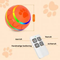 Good Experience Interactieve Hondenbal 3.0 – Honden Speelgoed Intelligentie – Puppy Speelgoed – Hondenspeeltjes – De Enige Die Werkt Met Afstandsbediening – De Veilige Bal Voor Jouw Hond – One Size – Oranje -Hondenartikelen Serie Winkel 1200x1200 2294