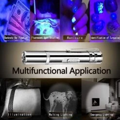 Merkloos Laserpen - Laserlamp - Laserpointer - Laser - Zaklamp - UV-Licht - Multifunctioneel - 7 Verschillende Standen - Dierenspeelgoed - USB-oplaadbaar -Hondenartikelen Serie Winkel 1200x1200 2306