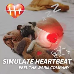 Merkloos Hondenknuffel - Puppyknuffel Met Hartslag - Knuffel Met Hartslag - Antistress Hond - Hondenspeelgoed -Hondenartikelen Serie Winkel 1200x1200 2321