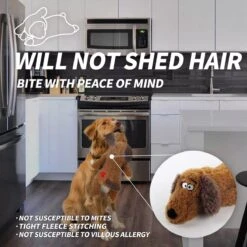 Merkloos Hondenknuffel - Puppyknuffel Met Hartslag - Knuffel Met Hartslag - Antistress Hond - Hondenspeelgoed -Hondenartikelen Serie Winkel 1200x1200 2323