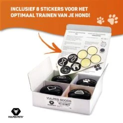 Vulpes Pets® PRO Praatknop Voor Honden Met Speelmat - Dogbuttons - Laat Uw Huisdier Spreken - Hondenspeelgoed - Honden Training - Inclusief E-Book En Speelmat -Hondenartikelen Serie Winkel 1200x1200 2332